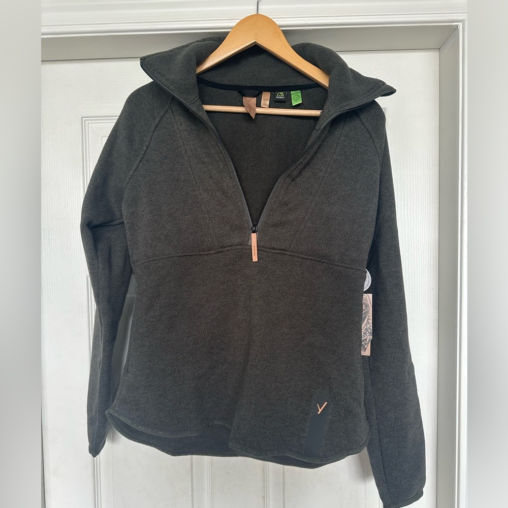 Indyeva Polartec Fleece 1/2 zip sweatshirt in size small